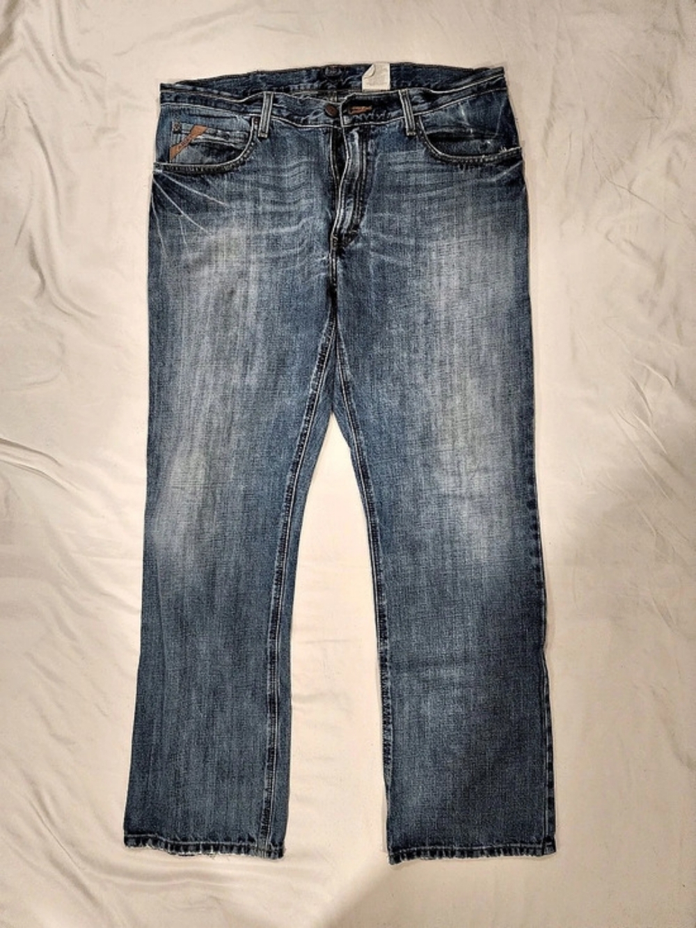 Ariat 36/34 Straight Leg Blue Jeans
